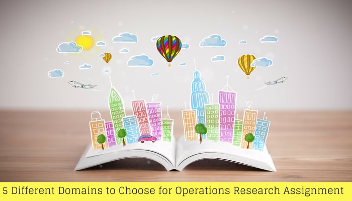 Areas in which operations research is applicable